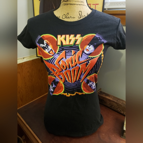 KISS Sonic Boom T-Shirt, L (juniors) - Picture 3 of 3